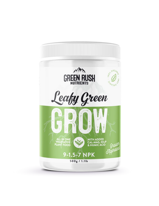 Green Rush Nutrients 绿叶绿色种植(有机)