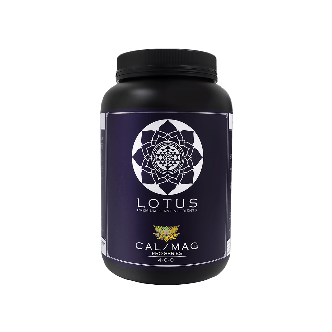 Lotus Nutrients Premium Hydroponic Powder Nutrients Cal Mag Pro Series 60 Oz