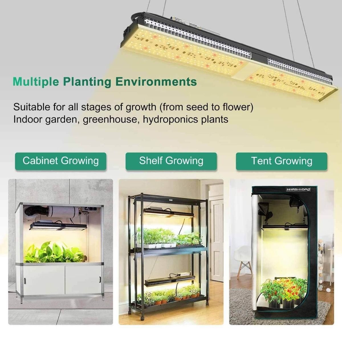 Mars Hydro SP Full Spectrum LED Grow Light