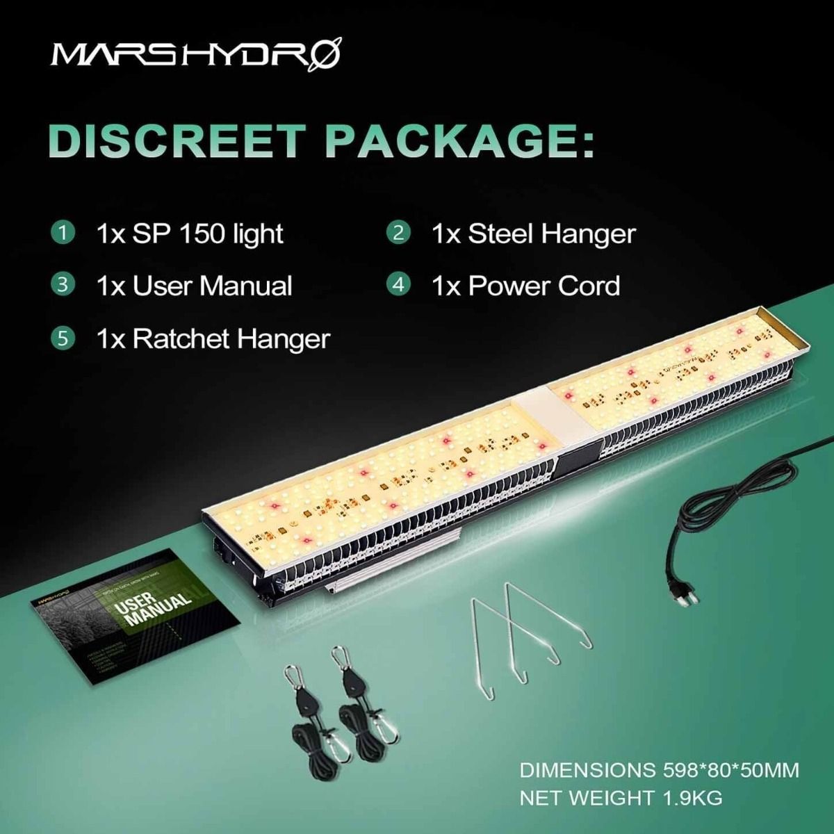 Mars Hydro SP Full Spectrum LED Grow Light