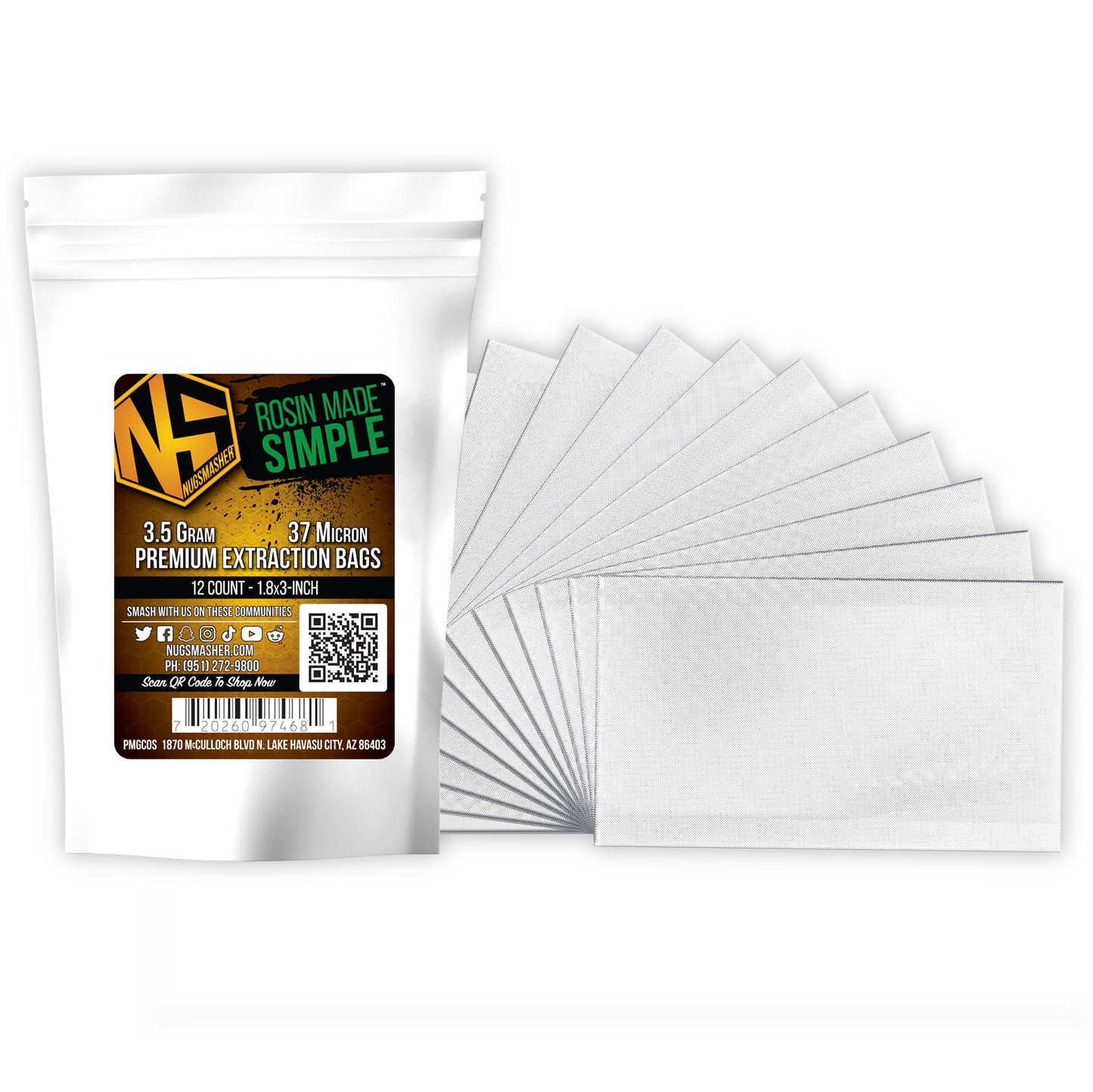 NugSmasher 松香提取袋(尼龙)