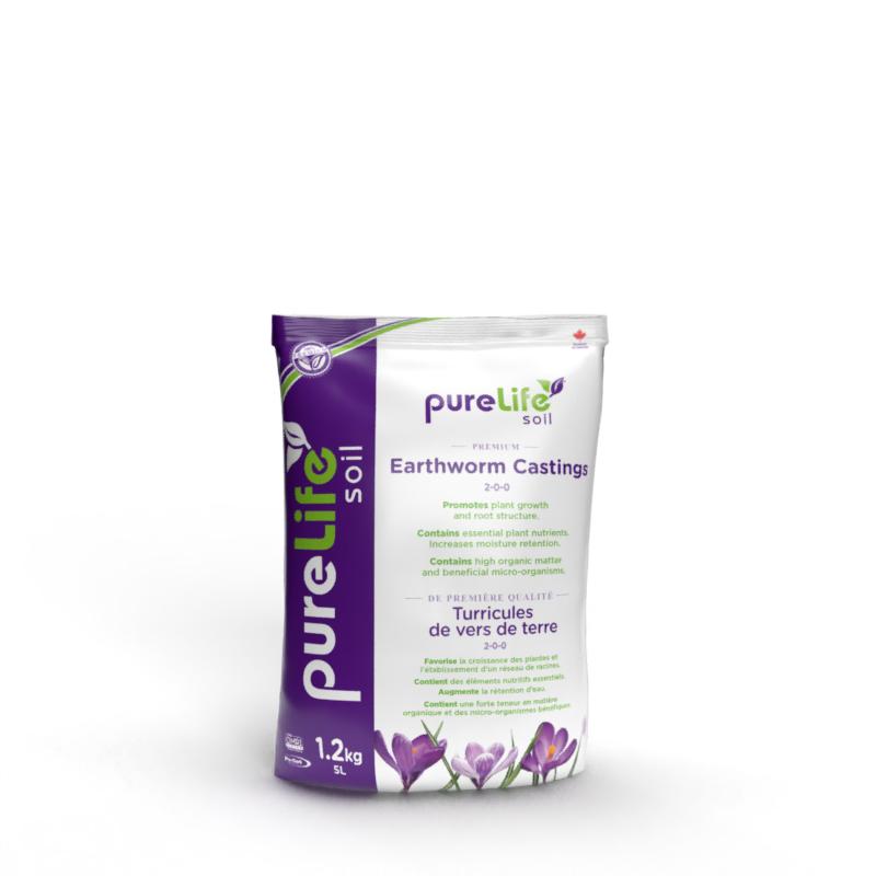 Pure Life Organic Worm Castings 5 Liter - Growing Media / Growing Medium