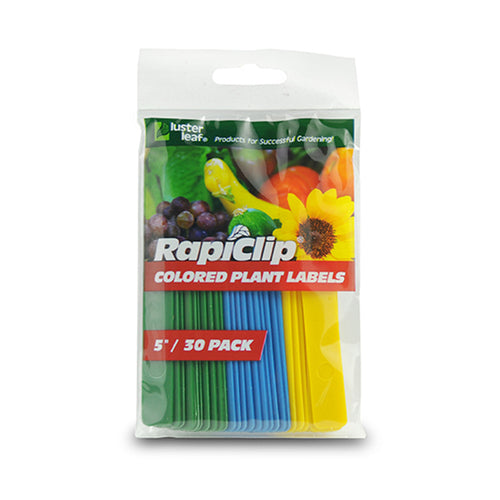 luster leaf rapiclip colored plant labels 5"