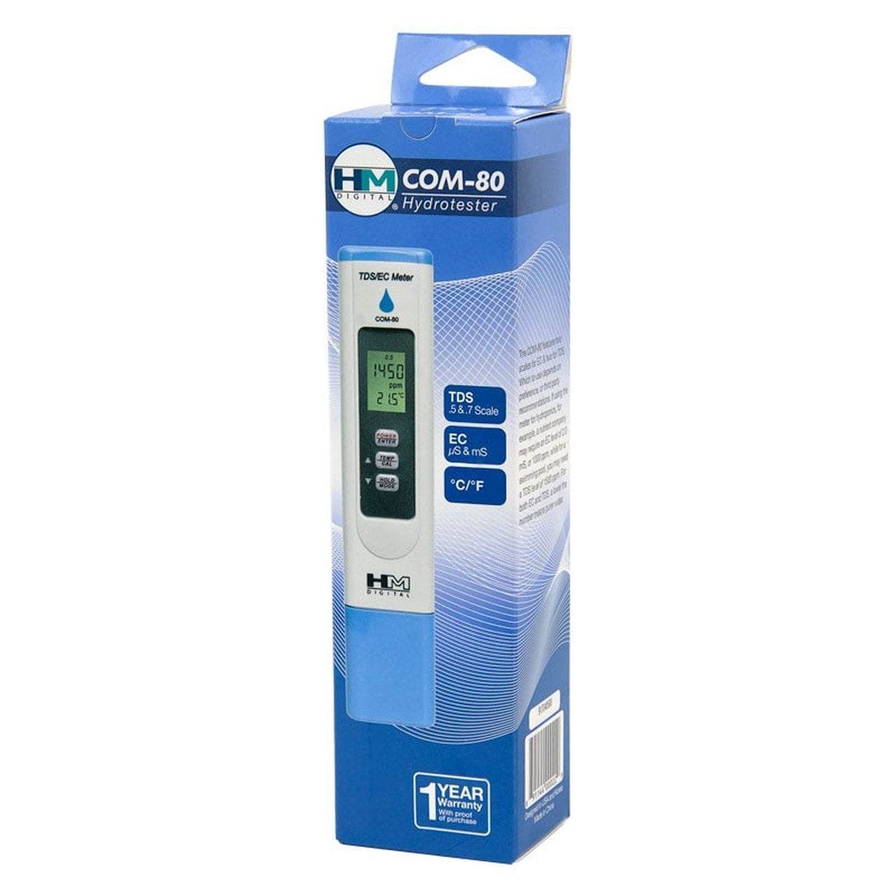 HM Digital EC/TDS Hydro Tester - Accessories