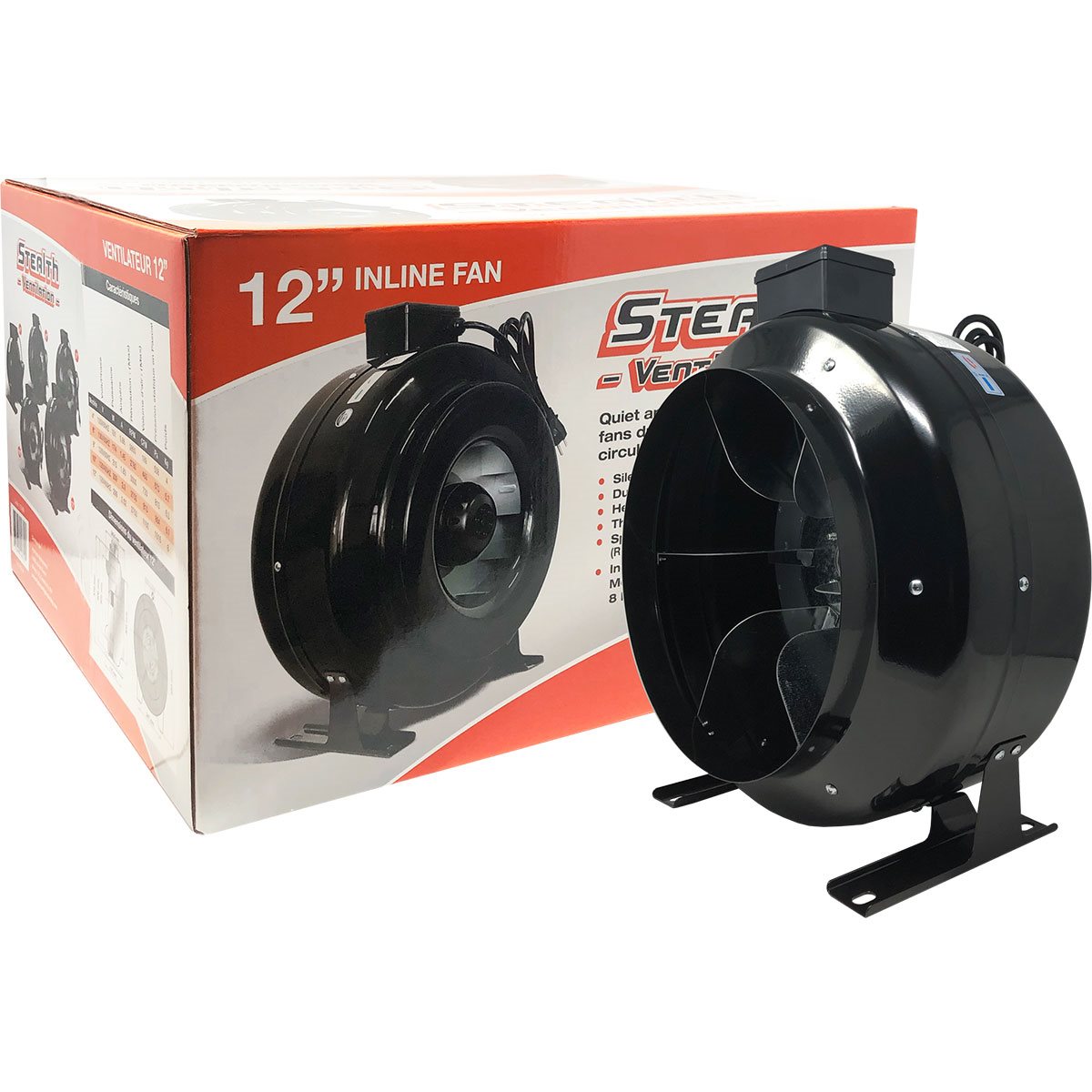 Stealth Ventilation Inline Fans 120V (Sale 30% OFF)