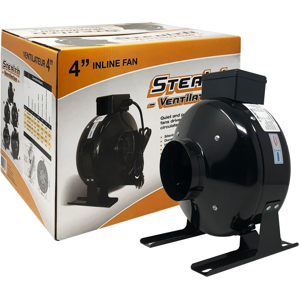 Stealth Ventilation Inline Fans 120V (Sale 30% OFF)