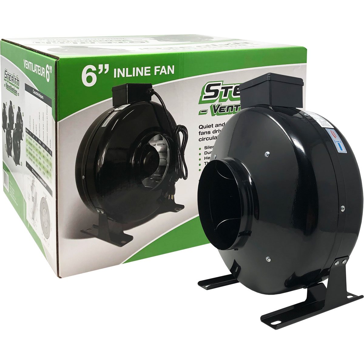 Stealth Ventilation Inline Fans 120V (Sale 30% OFF)