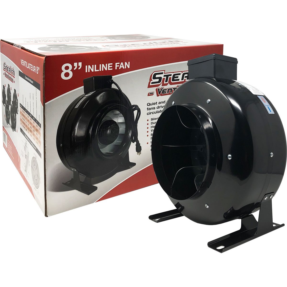 Stealth Ventilation Inline Fans 120V (Sale 30% OFF)