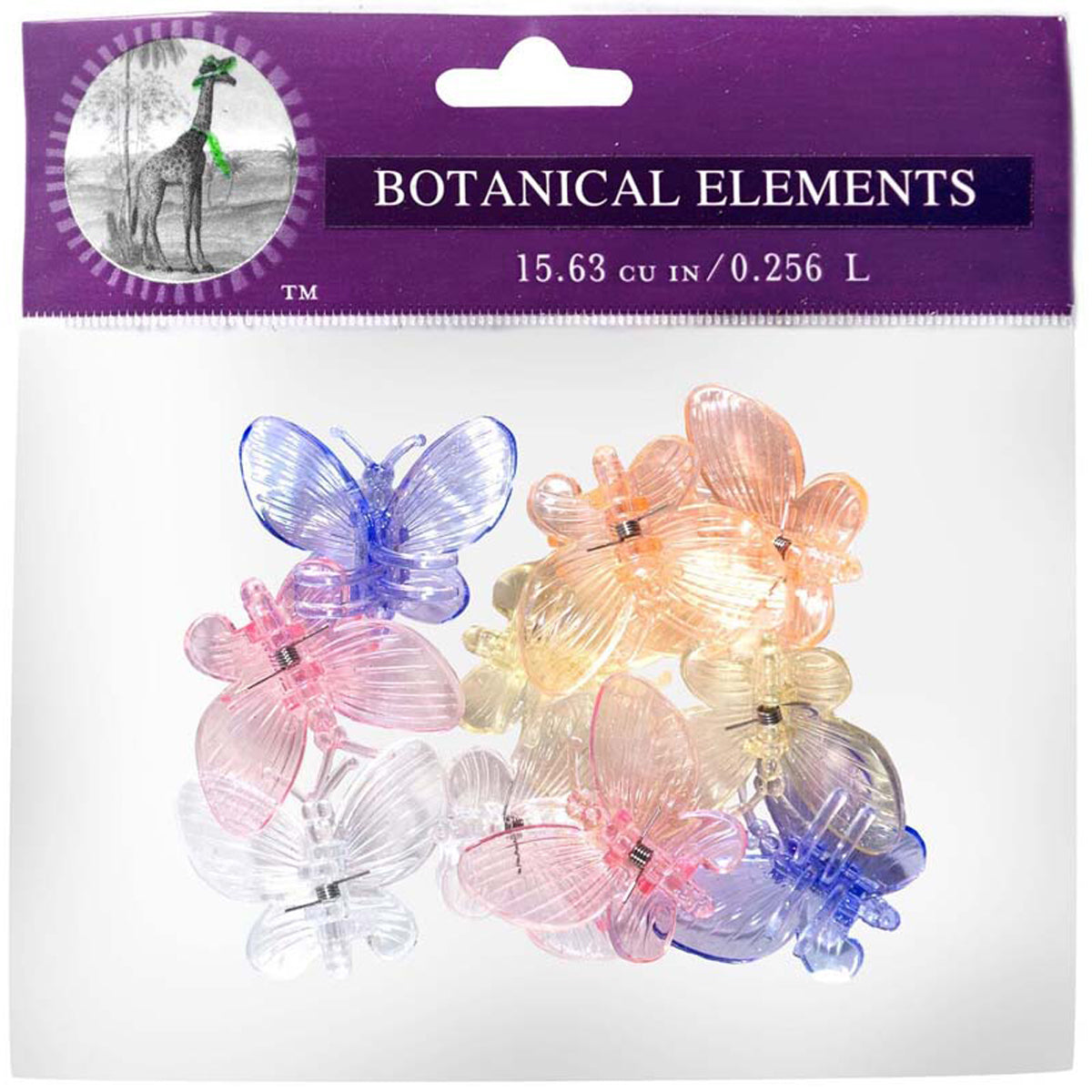 SuperMoss Orchid Clips