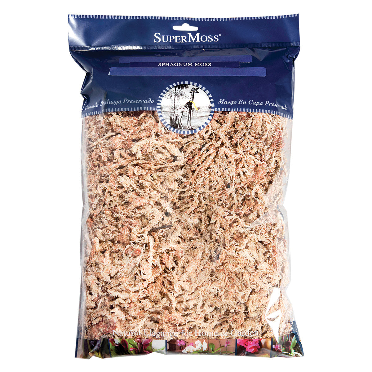 supermoss sphagnum moss natural white