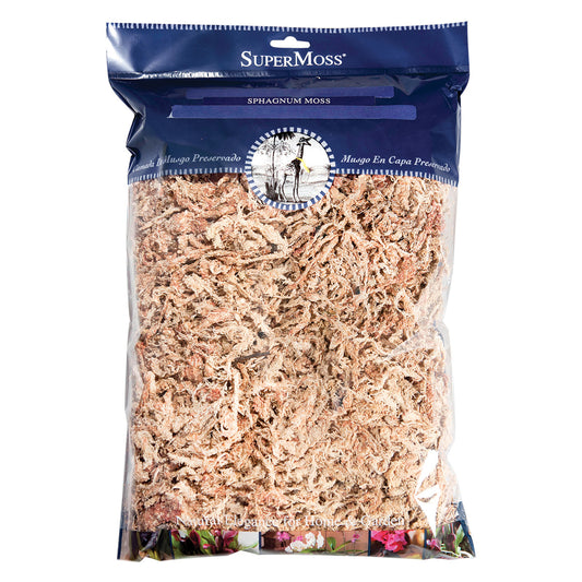 supermoss sphagnum moss natural white