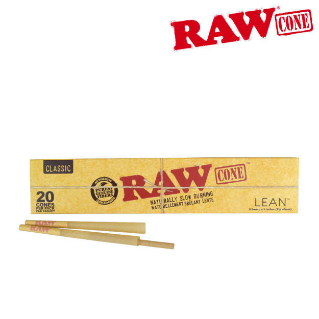 Raw Pre-rolled Cones LEAN