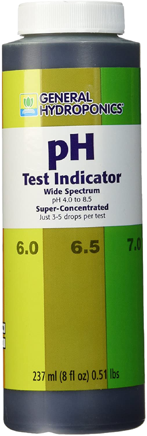 Kit de test de pH pour culture hydroponique générale 1oz