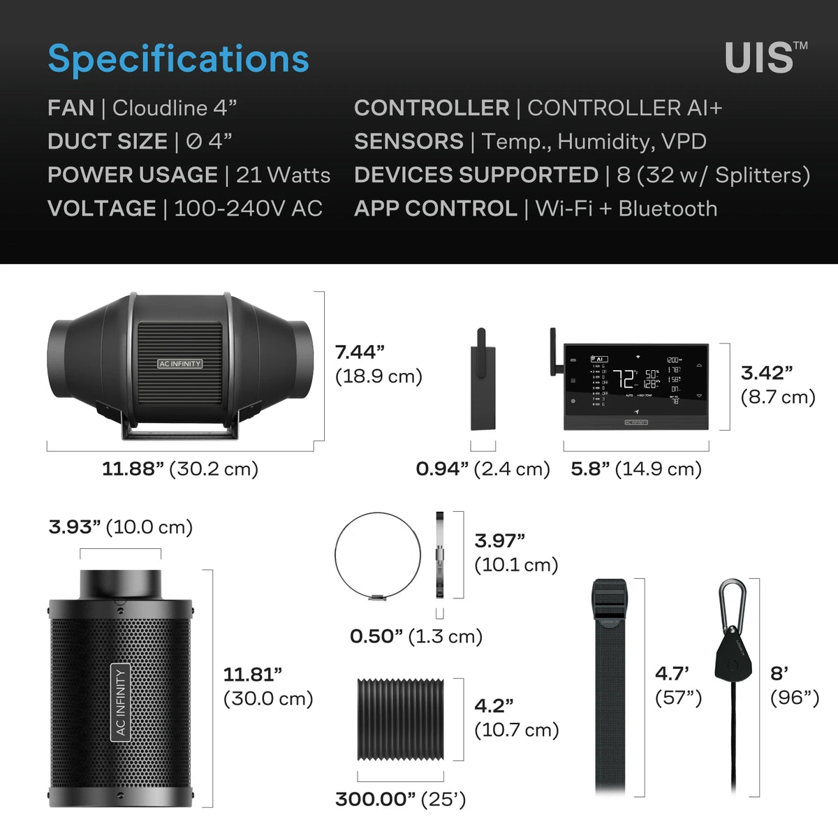 ACI Air Filtration Kits w/ Environment Controller AI+