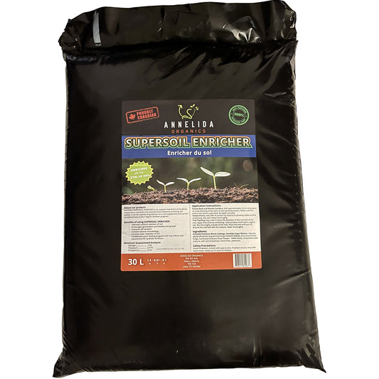 Annelida Organics SuperSoil Enricher 30L (1.5-0.01-0.1)