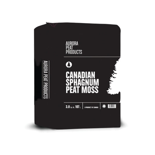 Canadian Sphagnum Peat Moss 3.8CF / 107L Bale