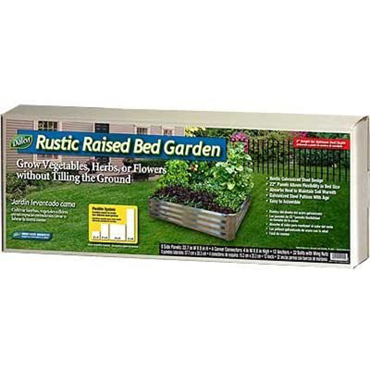 Rustic Raised Bed Garden (4'x4') (Special Order)