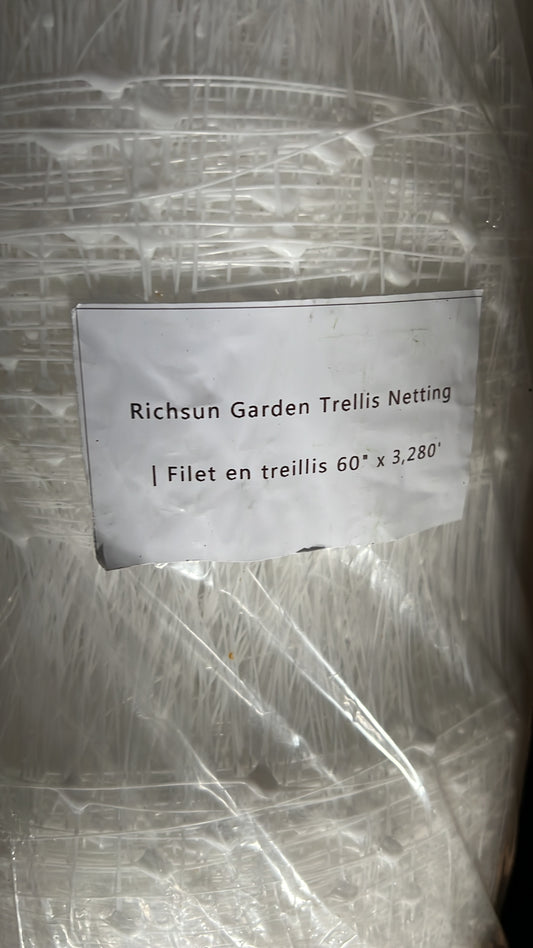 Filet de treillis de jardin RichSun (5 x 3280 pieds)