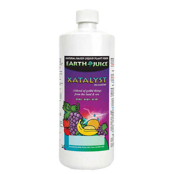 Earth Juice Xatalyst (engrais naturel pour plantes) (0,03-0,01-0,10)