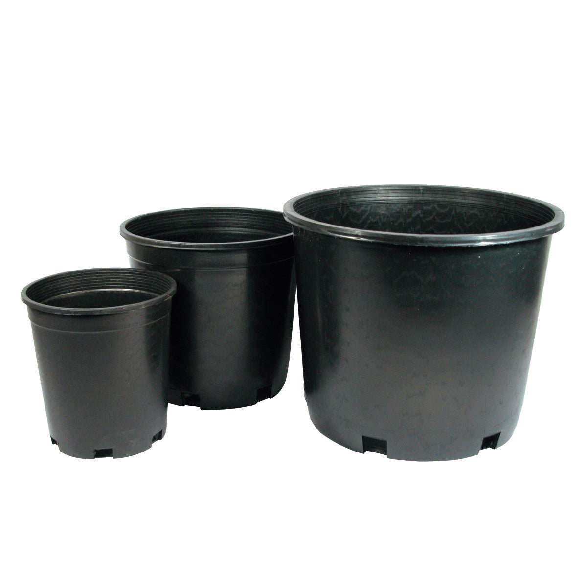 Premium Nursery Hard Pots (Black)