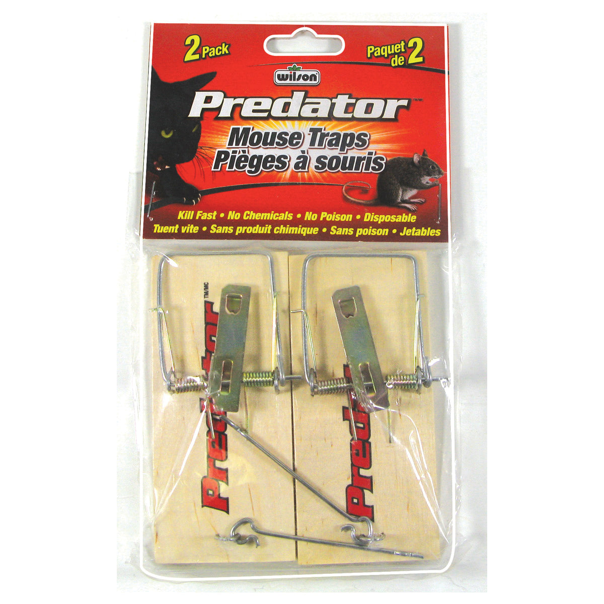 Wilson Predator Wood Mouse & Rat Traps