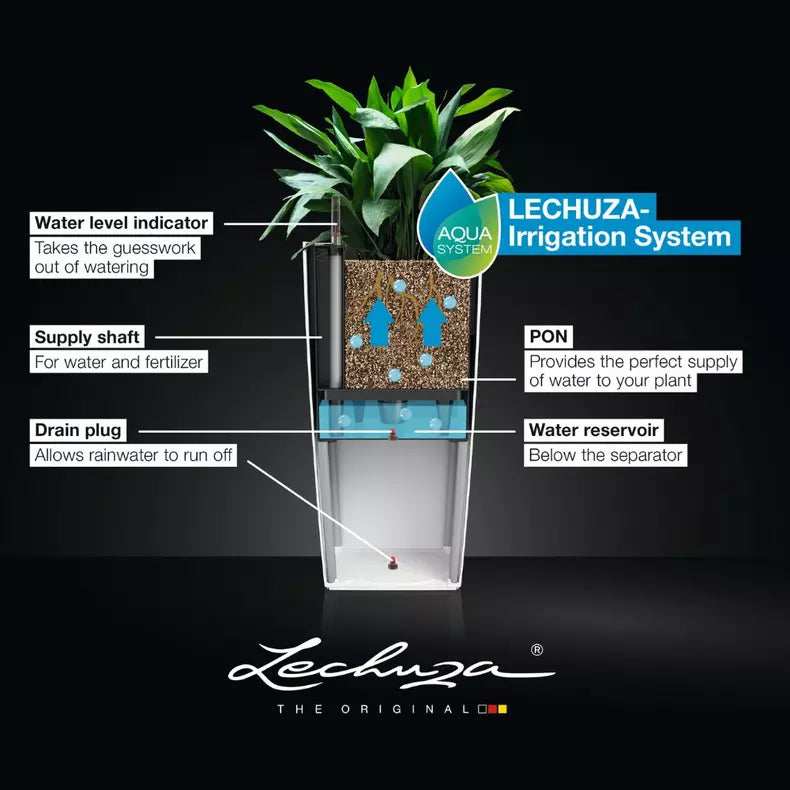 Lechuza Premium 32 White High Gloss (Special Order)