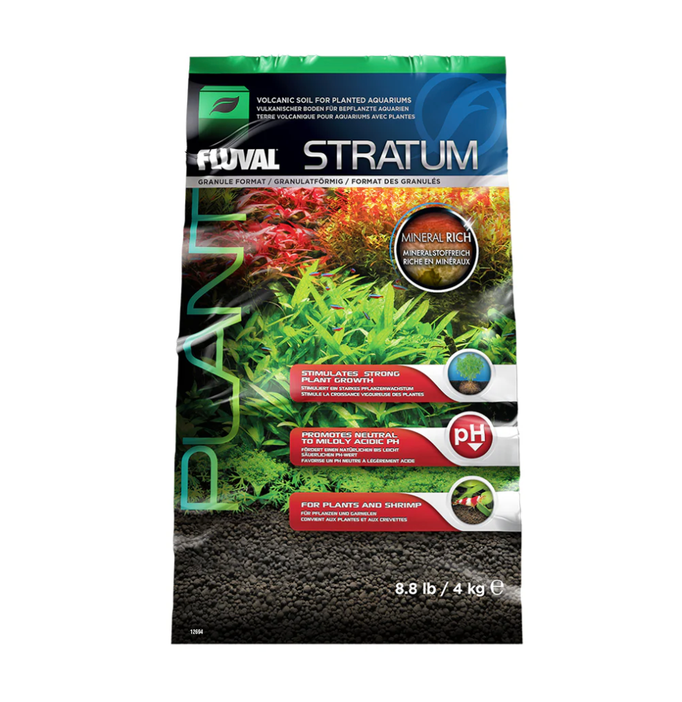 Fluval Plant and Shrimp Stratum (Volcanic Soil For Aquariums)