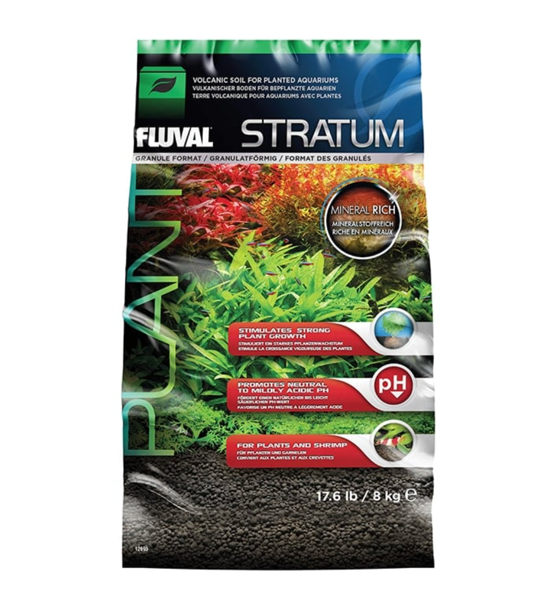 Fluval Plant and Shrimp Stratum (Volcanic Soil For Aquariums)