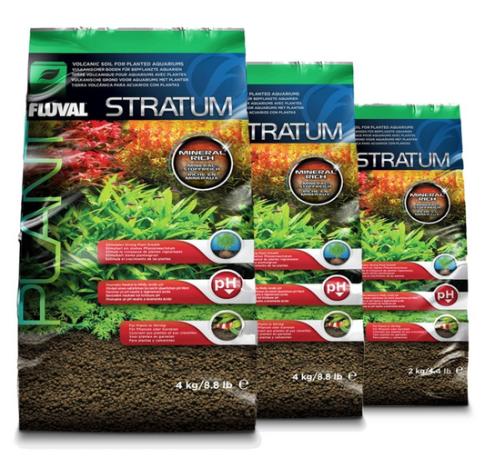 Strate de plantes et de crevettes Fluval (sol volcanique pour aquariums)