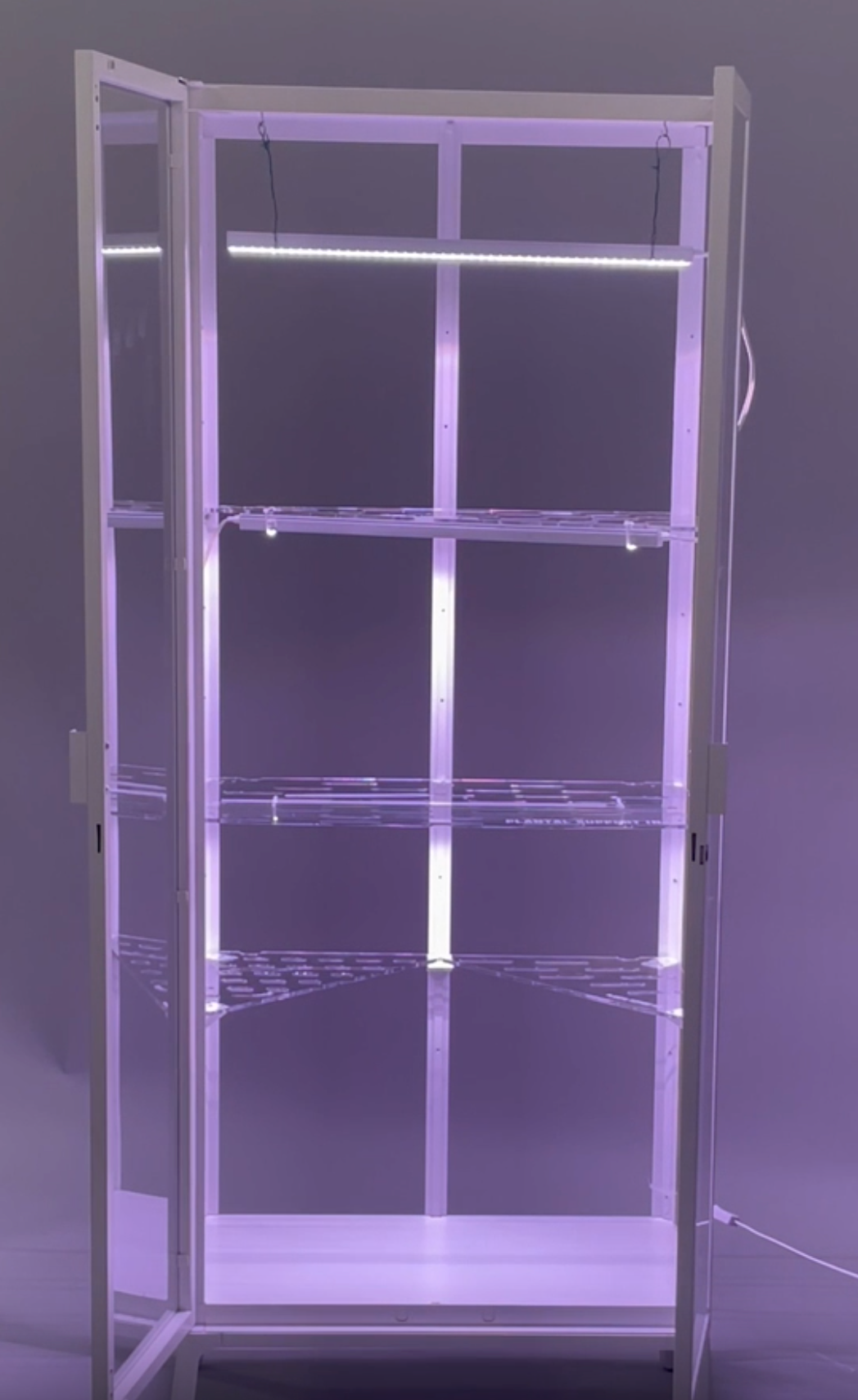 Acrylic Shelf for IKEA Milsbo Tall Greenhouse Cabinet