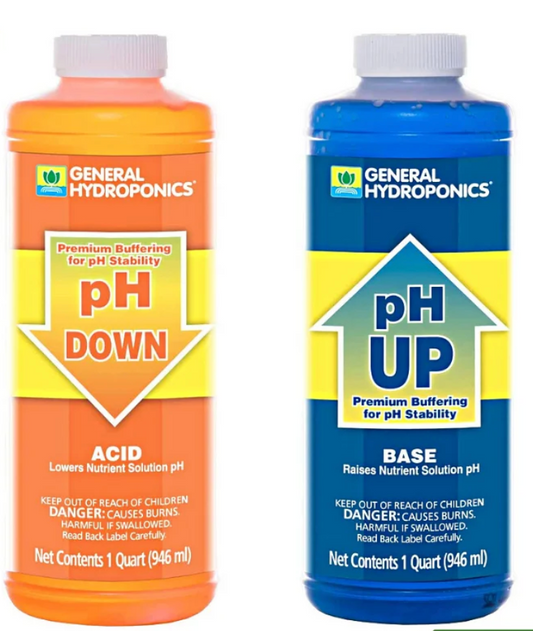 General Hydroponics pH Up & Down