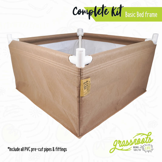 Grassroots Living Soil Fabric Beds (Complete Kit) NEW