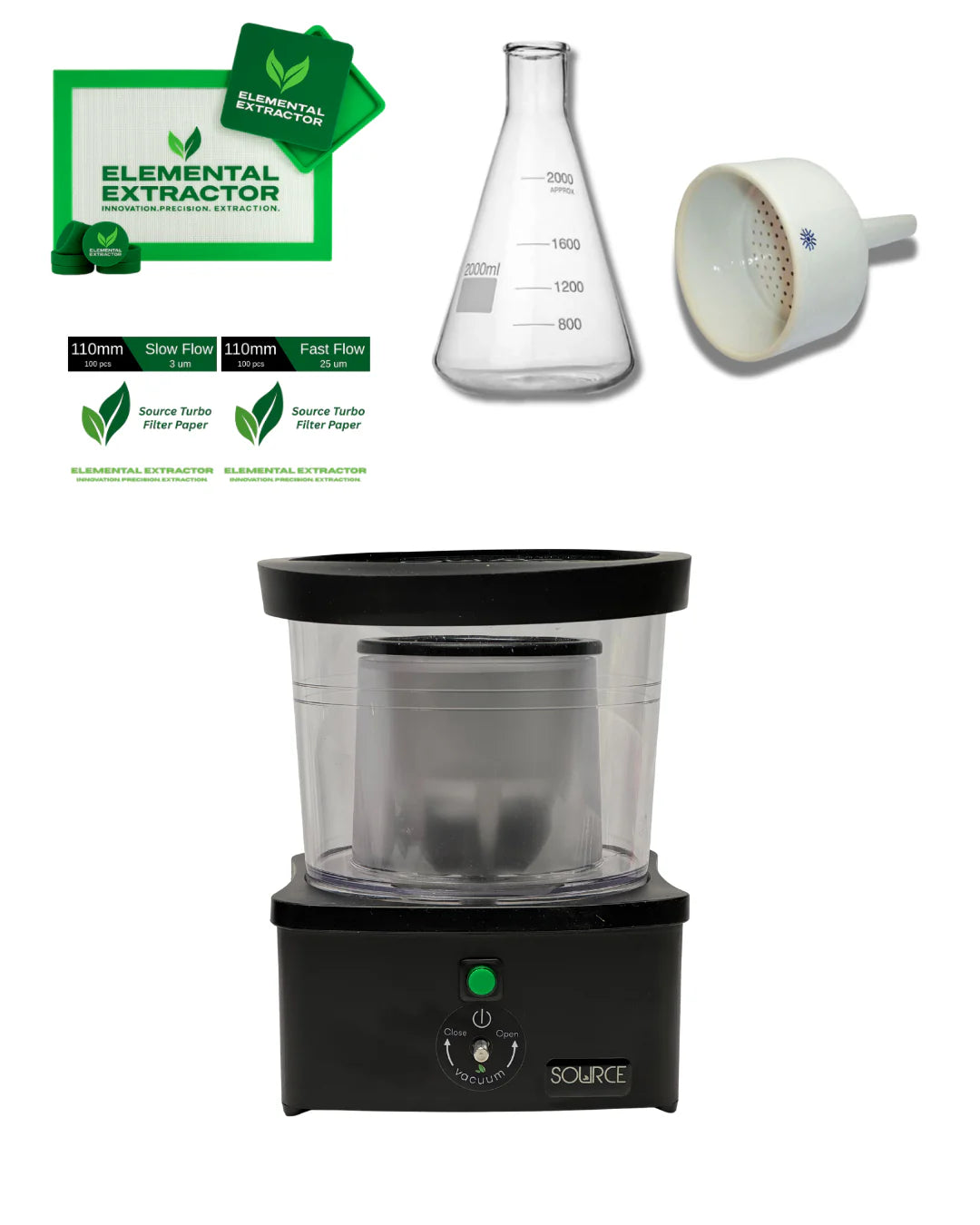 Clean Source Extraclor ExtractCraft SOURCE Turbo Concentrate Extractor | Urban Grow Garden Supply