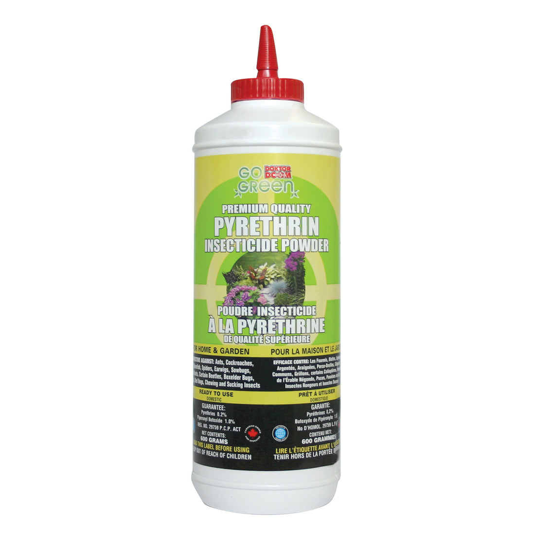 Doktor Doom Pyrethrin Insecticide Powder 600g – Urban Grow Garden Supply