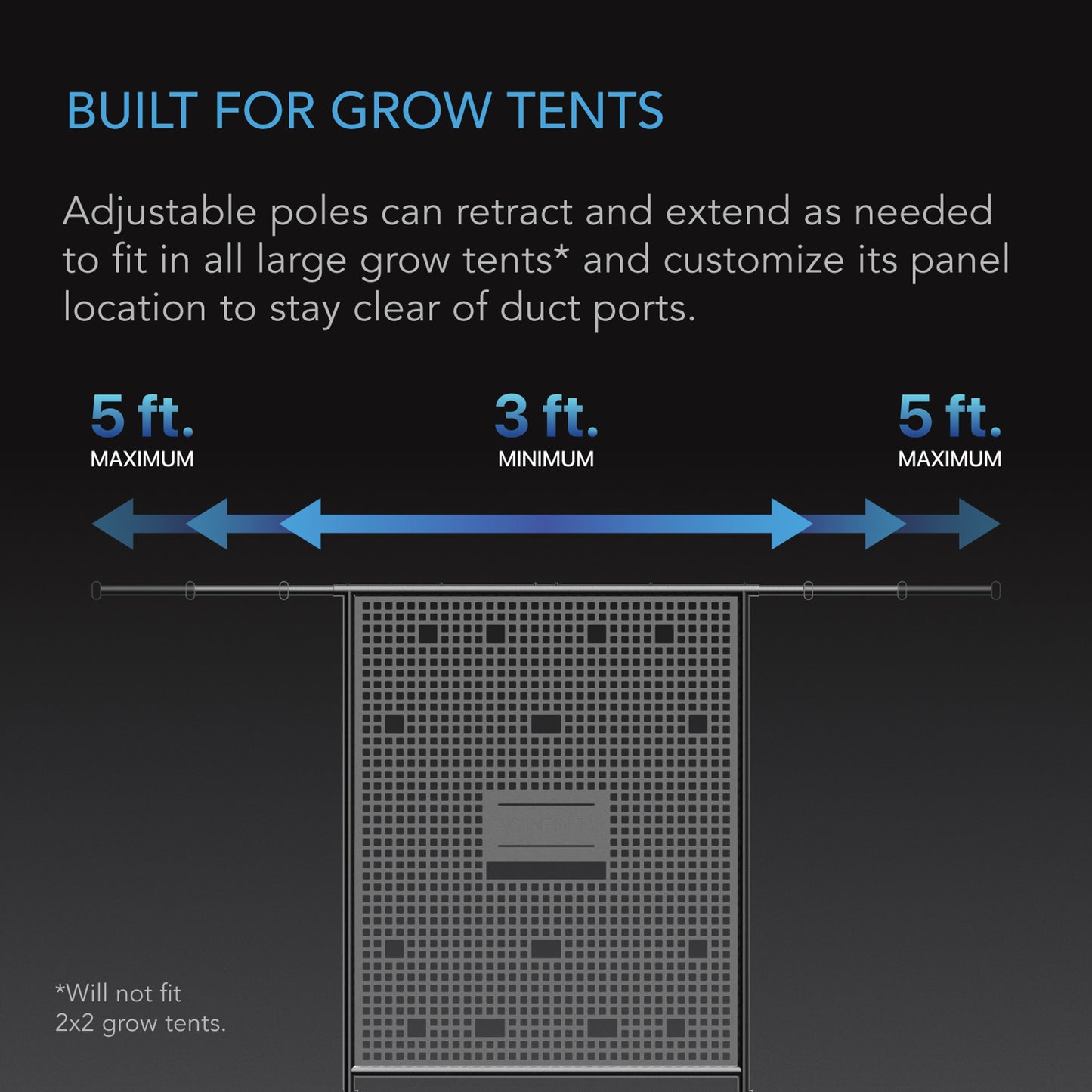 AC Infinity Grow Tent Gear Board