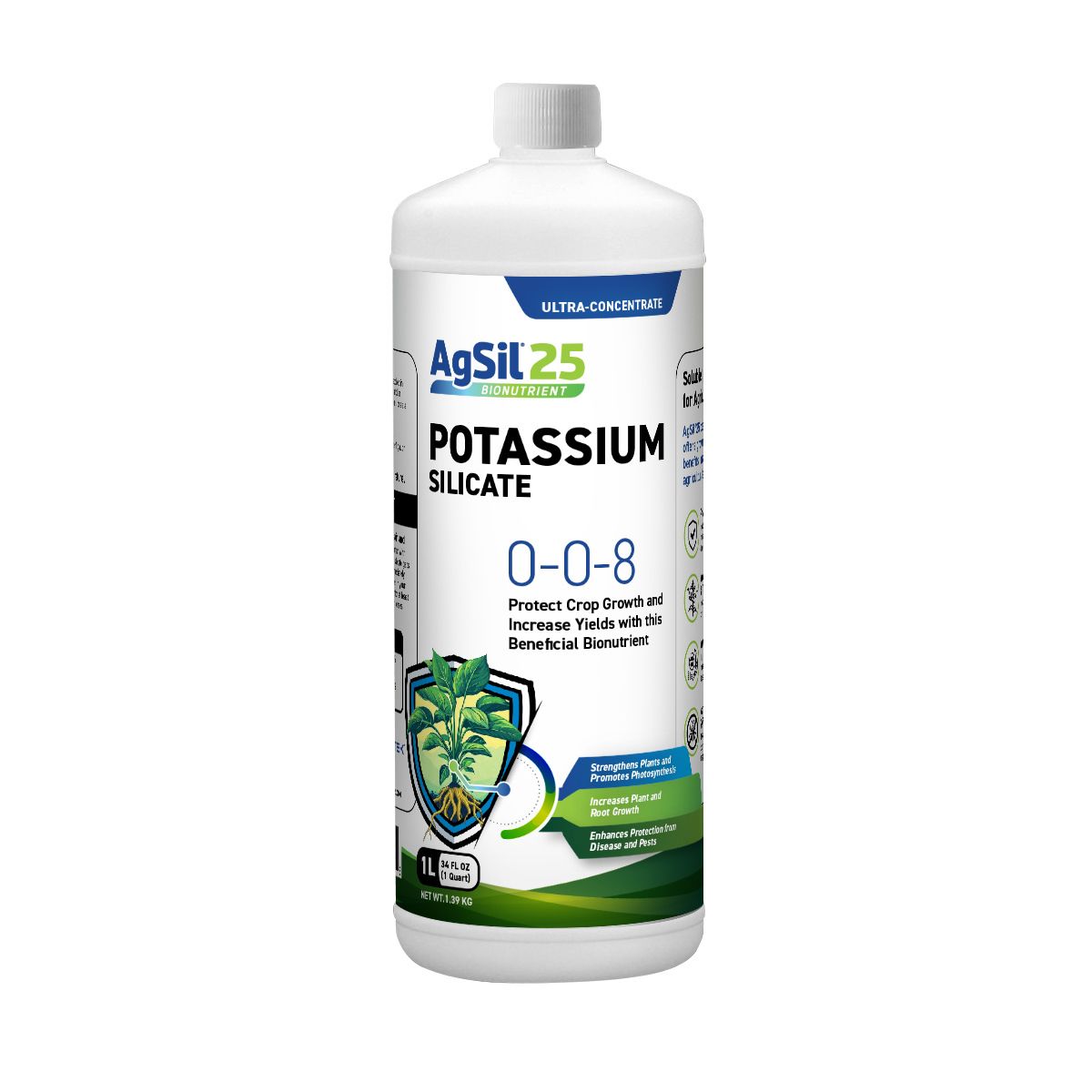 Solution de silicate de potassium AgSil 25