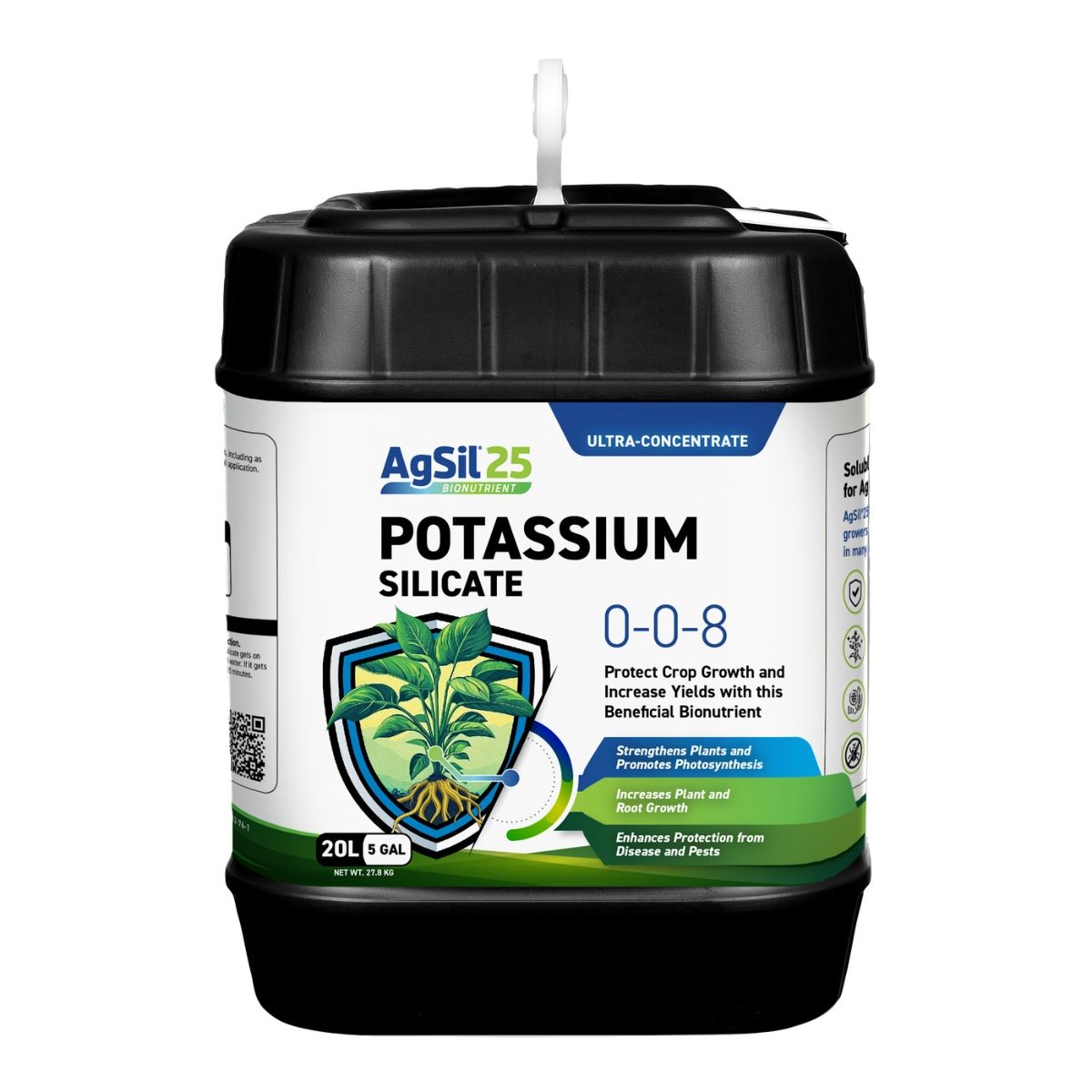 Solution de silicate de potassium AgSil 25