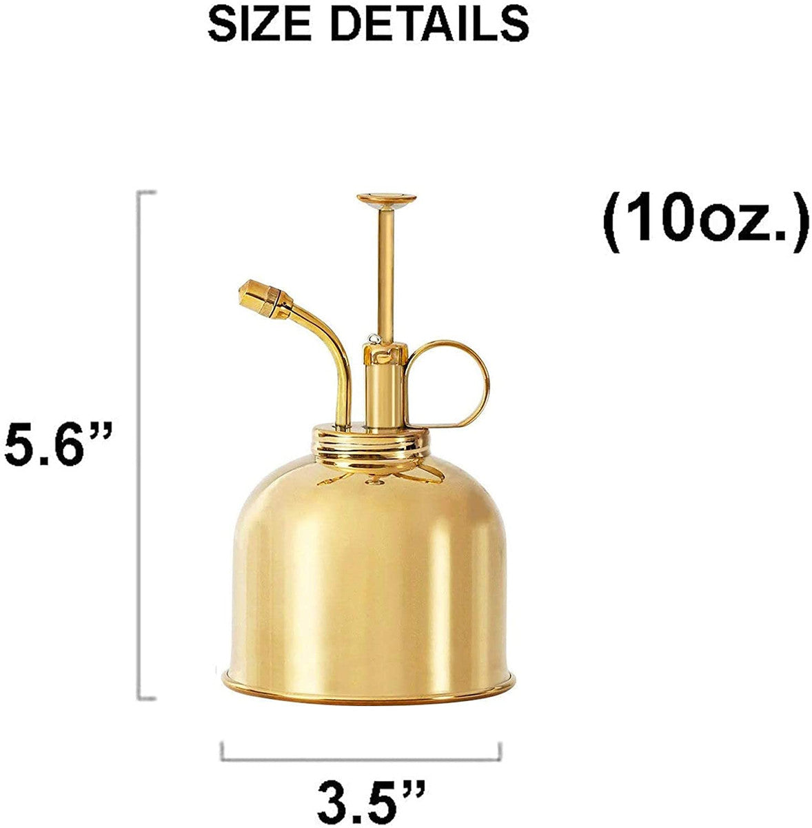 Brass & Copper Plant Misters (10 Oz) (295 mL)