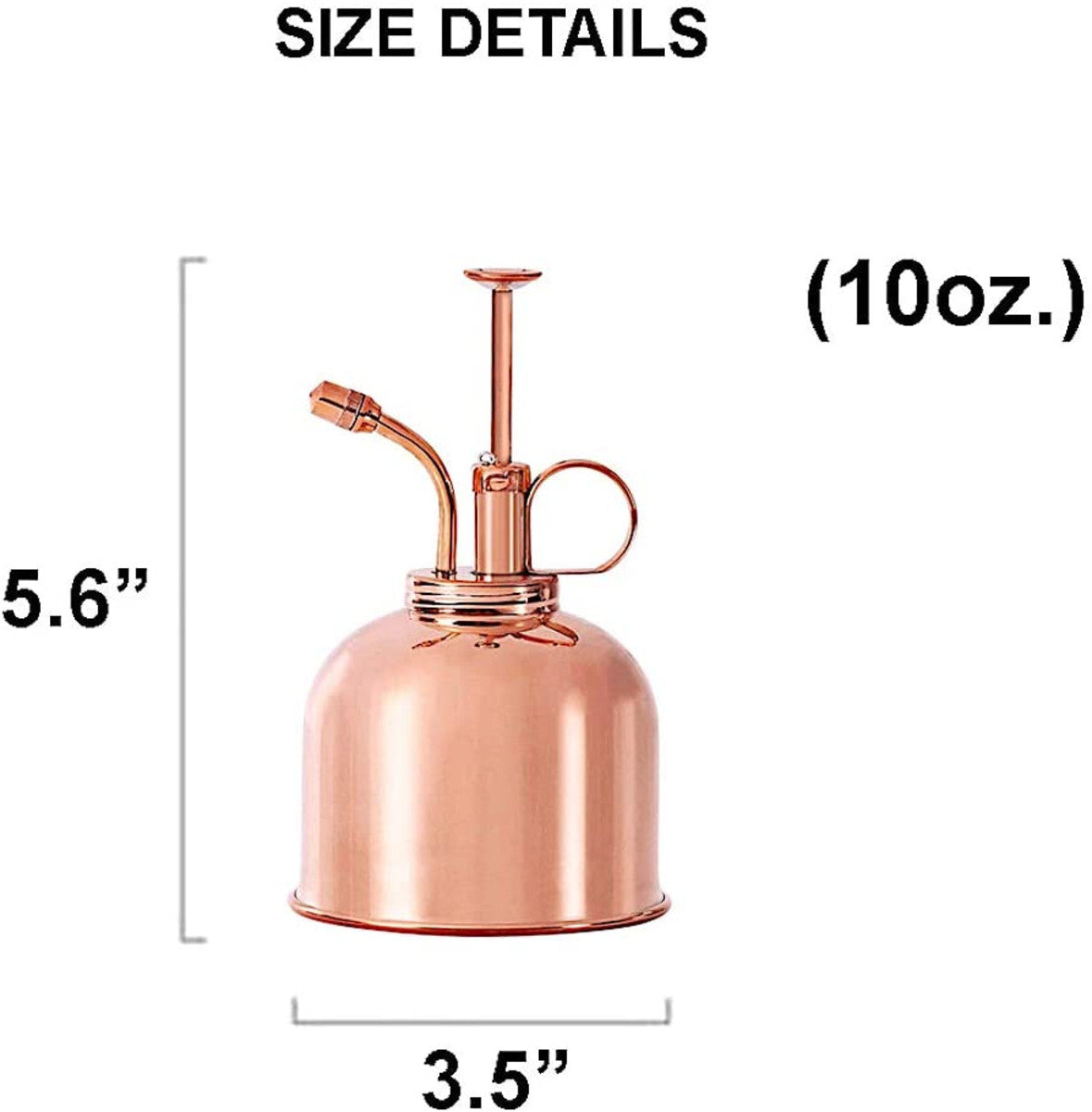 Brumisateurs pour plantes en laiton et cuivre (10 oz) (295 ml) 