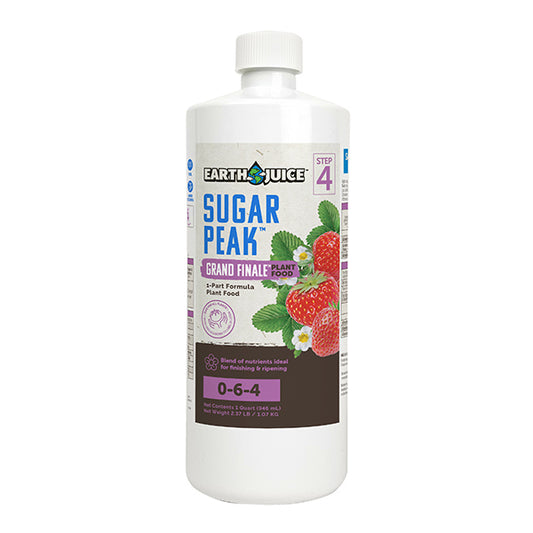 Earth Juice Sugar Peak Grand Finale Plant Food (0-6-4)