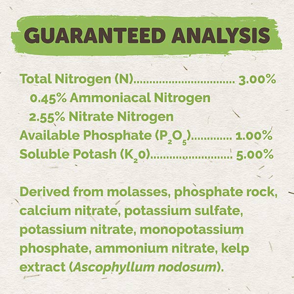 Earth Juice Sugar Peak Vegetative Plant Food (3-1-5)