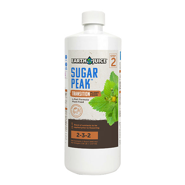 Earth Juice Sugar Peak Transition Plant Food (2-3-2)