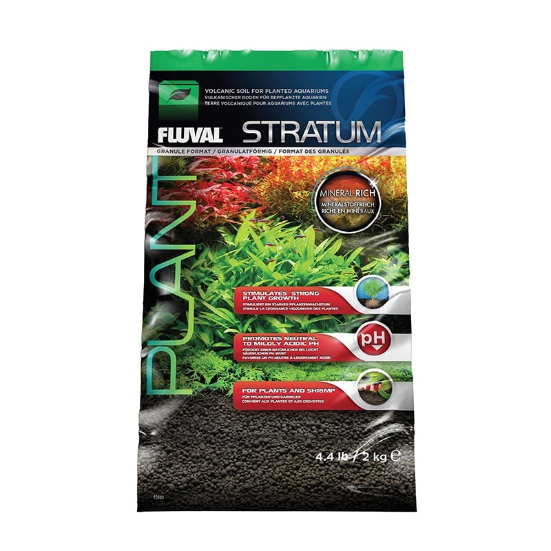 Strate de plantes et de crevettes Fluval (sol volcanique pour aquariums)