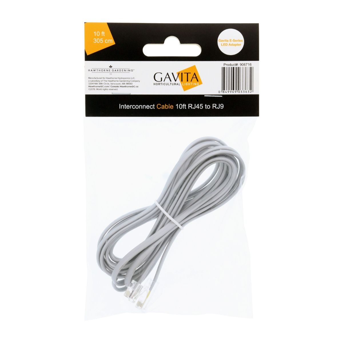 Adaptateurs et câbles LED Gavita E-Series