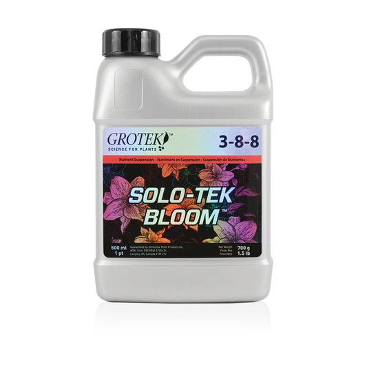 Grotek Solo-Tek Bloom 500mL (3-8-8) (CLEARANCE 30% OFF)