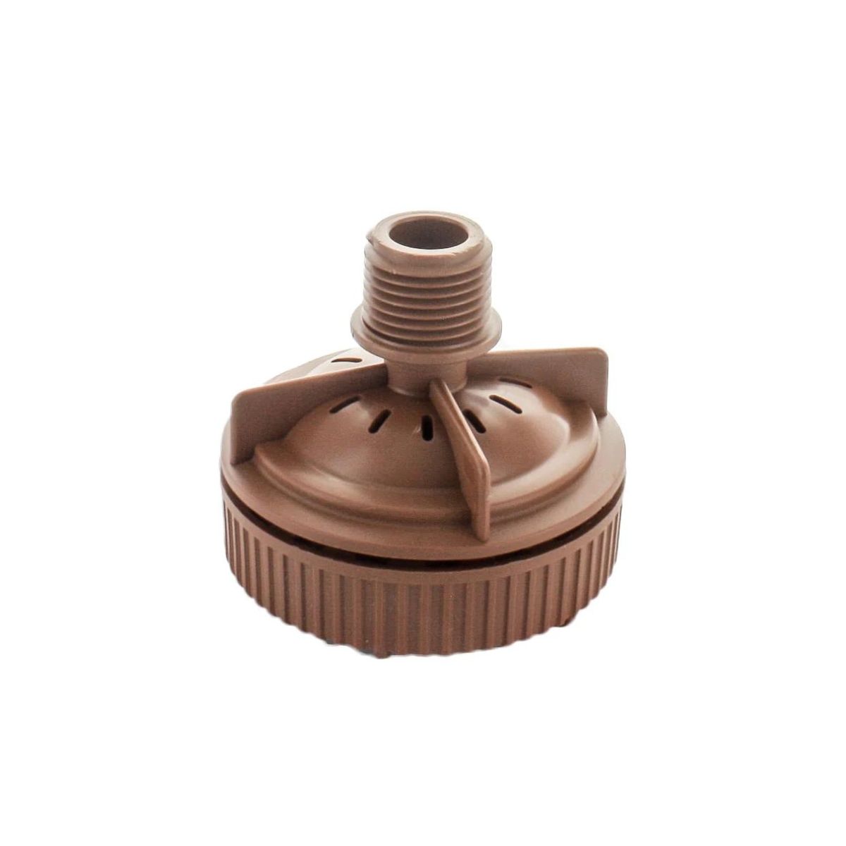 Netafim Flush Valve 1/2'' MPT 1.0 GPH Brown