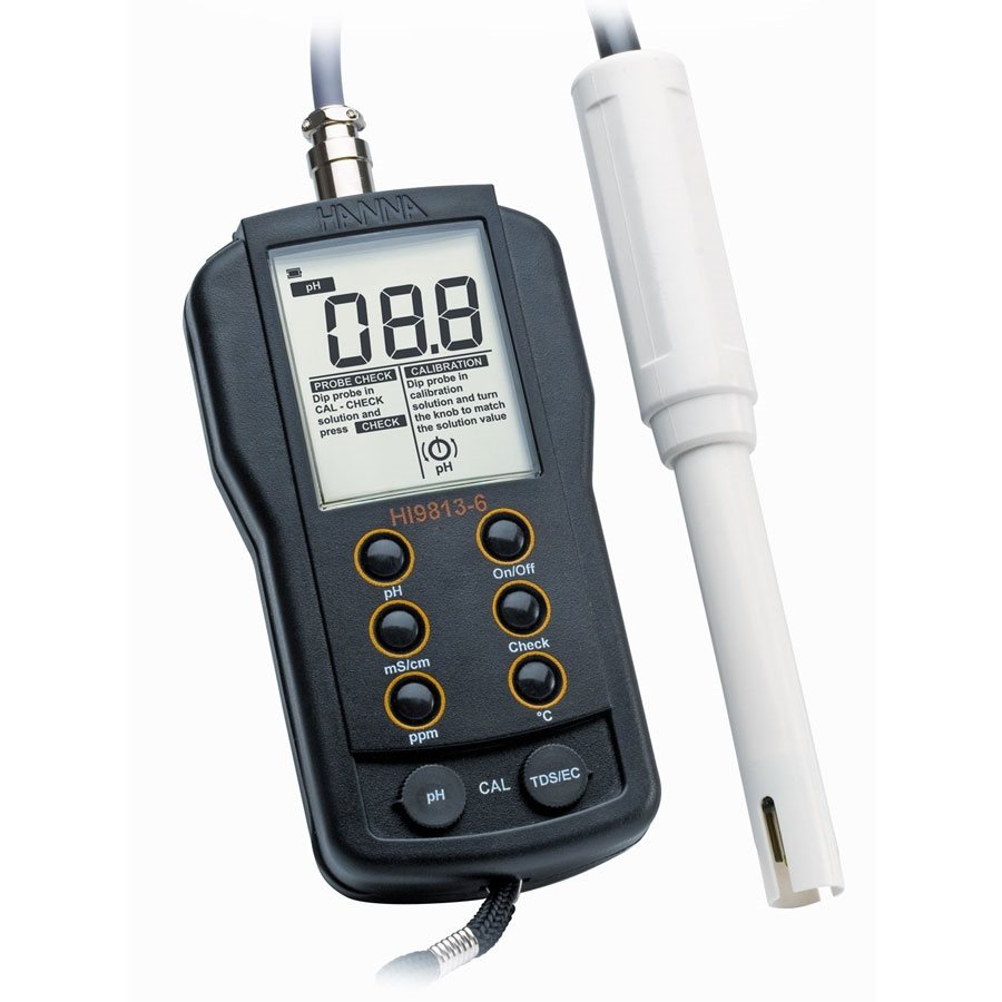Hanna pH / EC / TDS Portable Meter