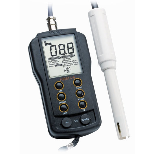 Hanna pH/EC/TDS 便携式测量仪