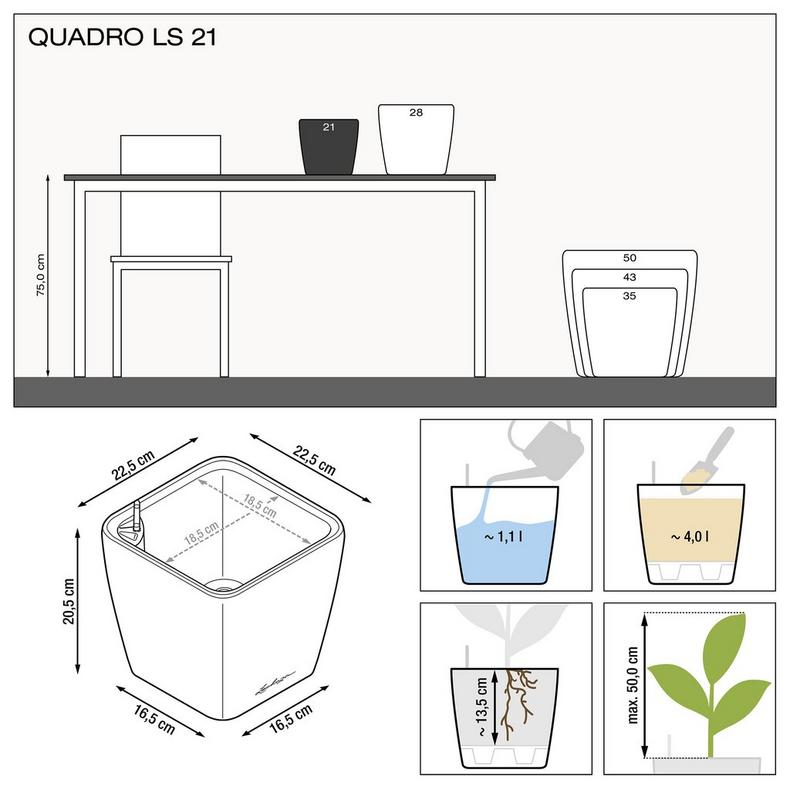 Lechuza Quadro Premium LS (21 & 28)