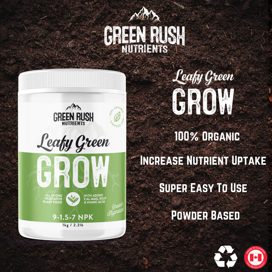 Green Rush Nutrients Leafy Green Grow (Organic)